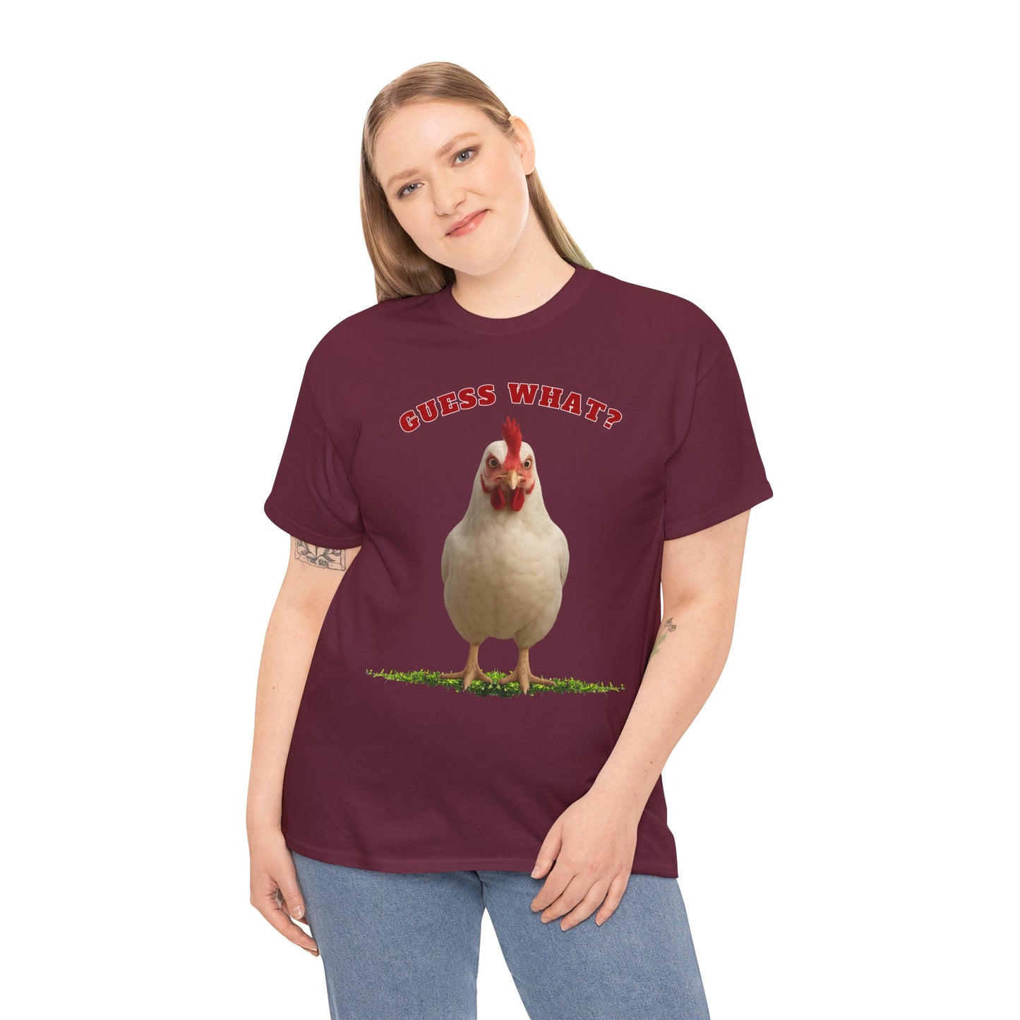 Rude Chicken; Gildan Heavy Cotton [unisex]