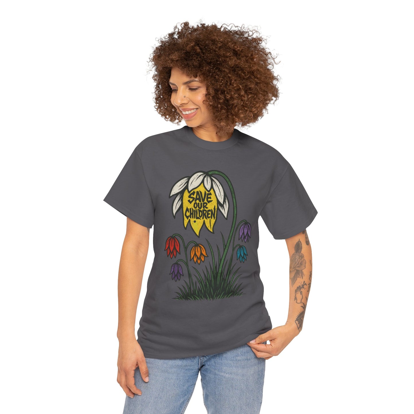 Save Our Ch!ldren Tee; Gildan Heavy Cotton [uni]