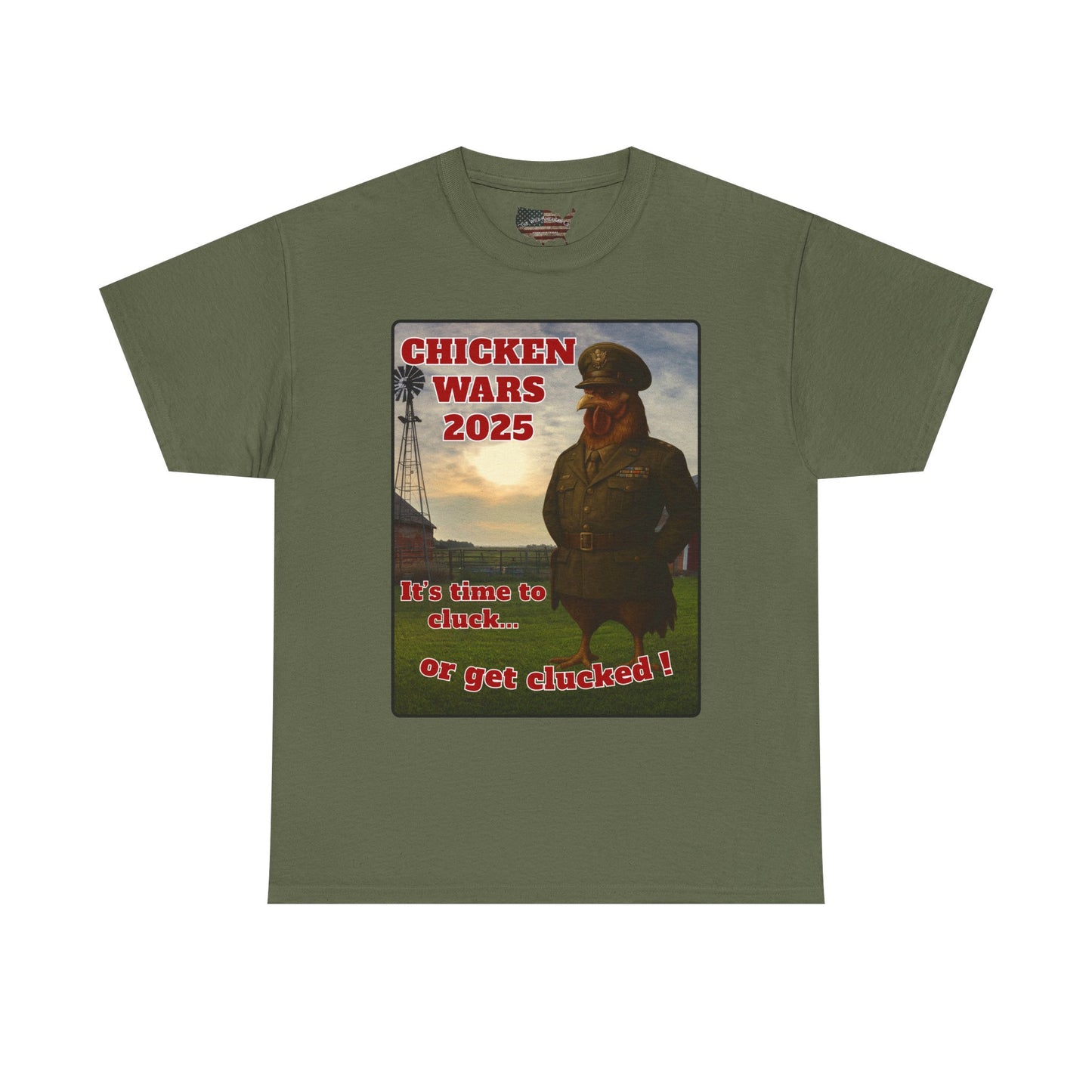 Patton-Chicken / Chicken Wars 2025; Gildan Heavy Cotton [unisex]