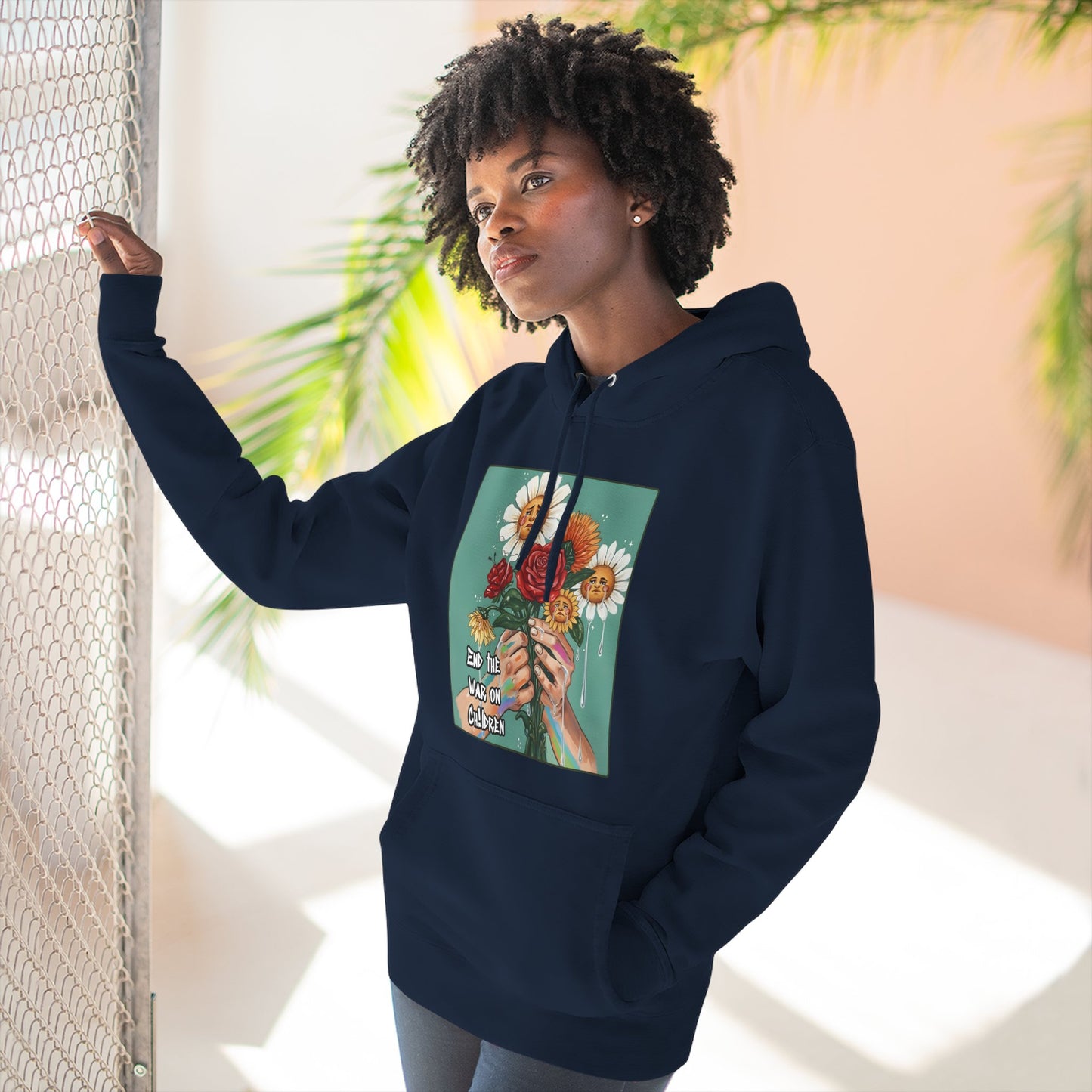 Faithful Flowers SOC Fleece Hoodie