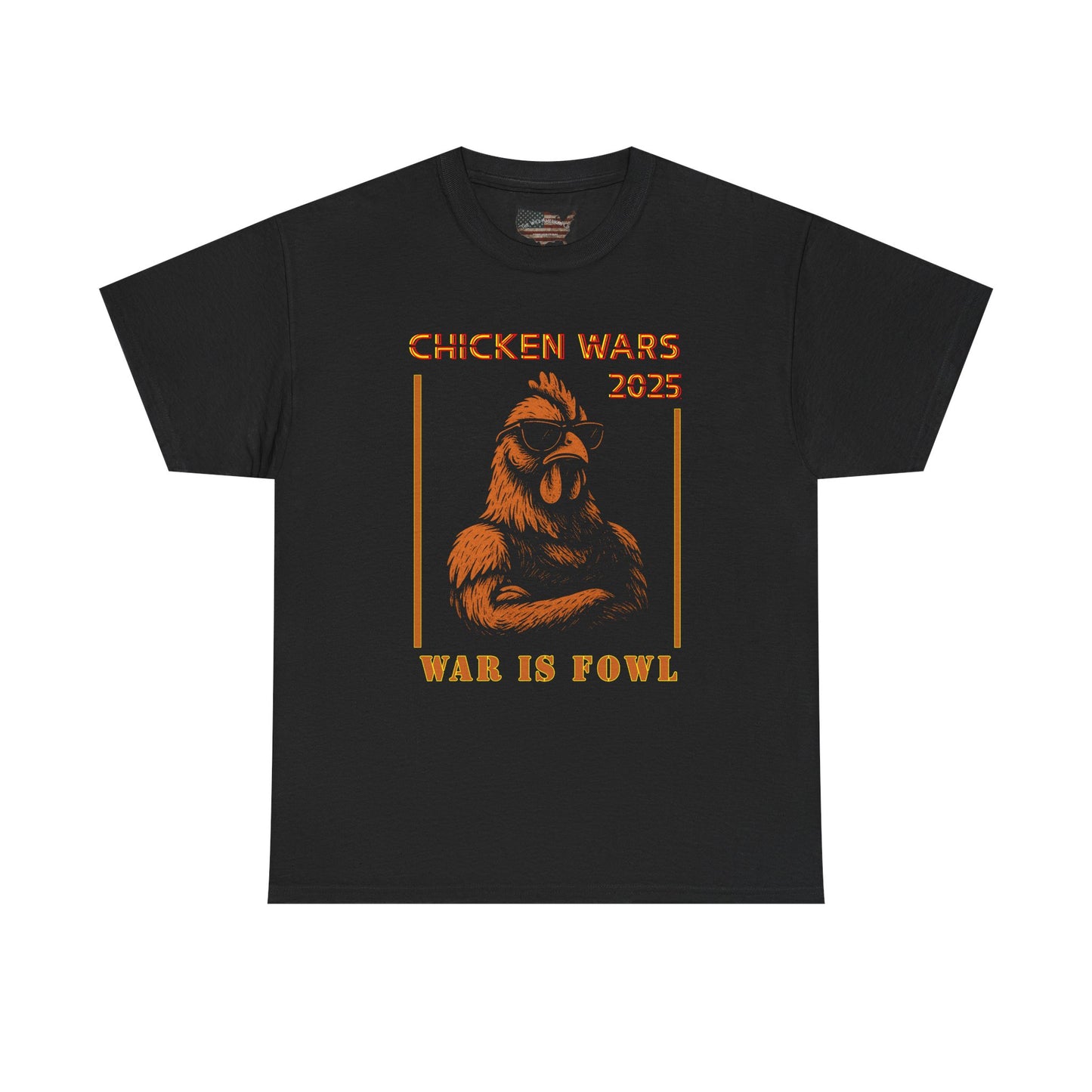 Chicken Wars 2025; Gildan Heavy Cotton Tee [unisex]