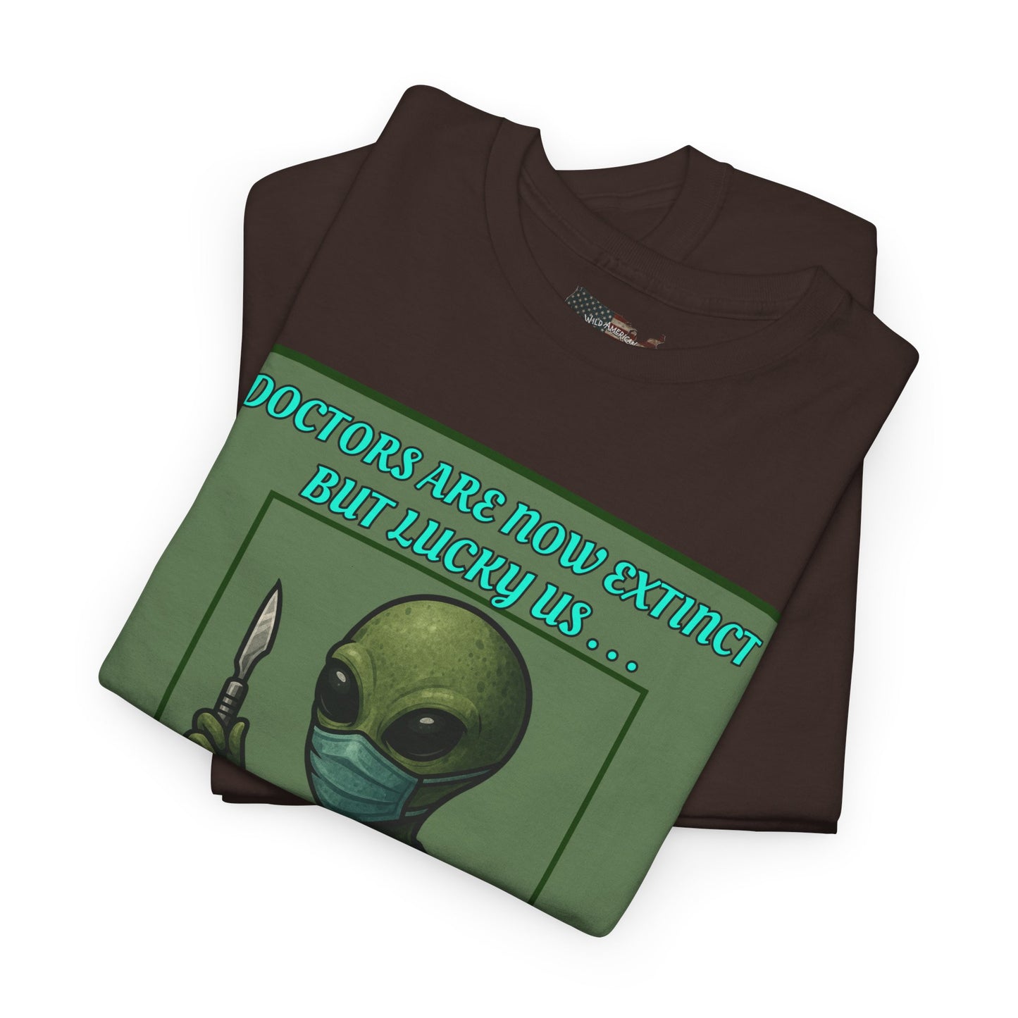 Aliens Against Big Pharma, Gildan Heavy Cotton [unisex]