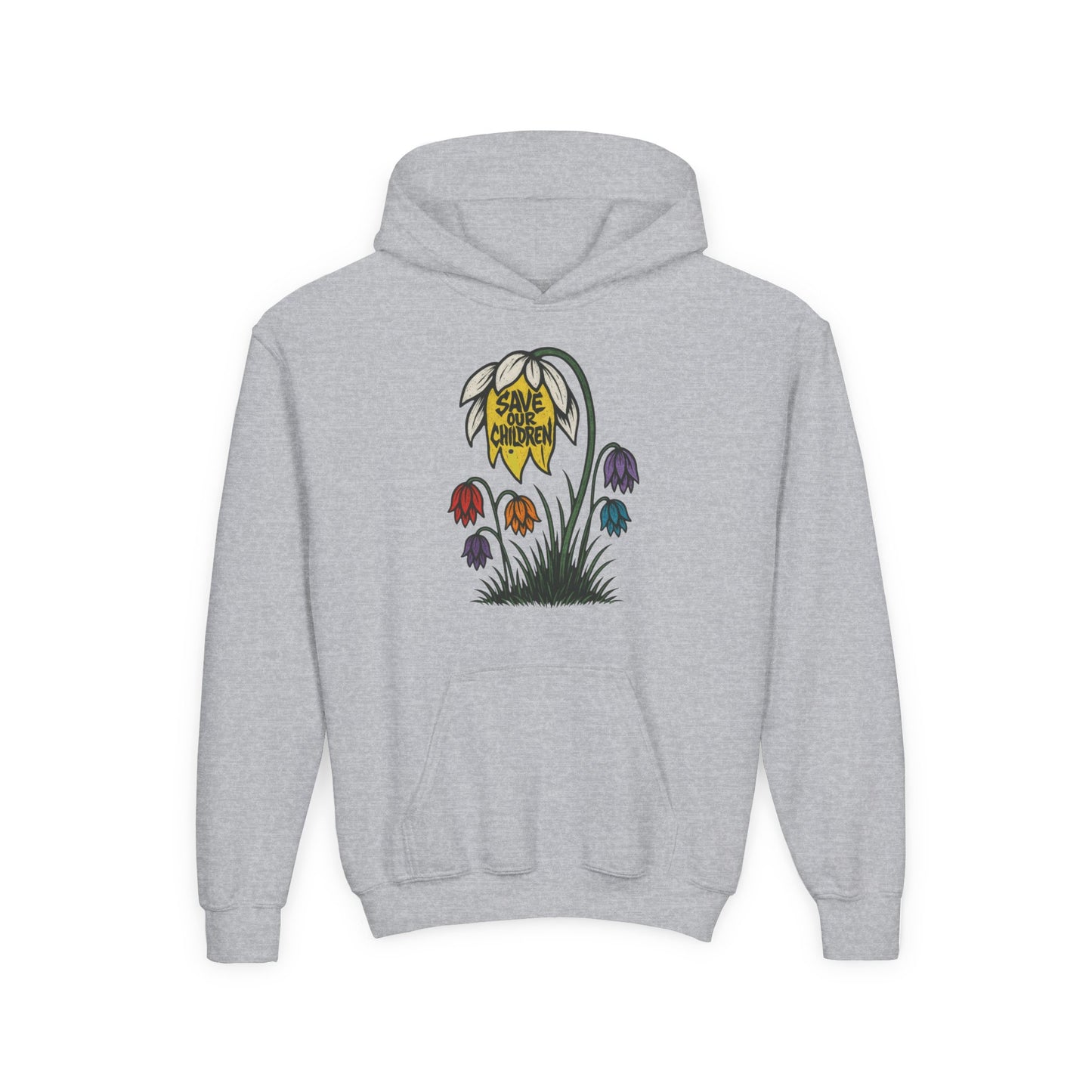 "Save Our Ch!ldren" Eco-Friendly Hoodie for Kids