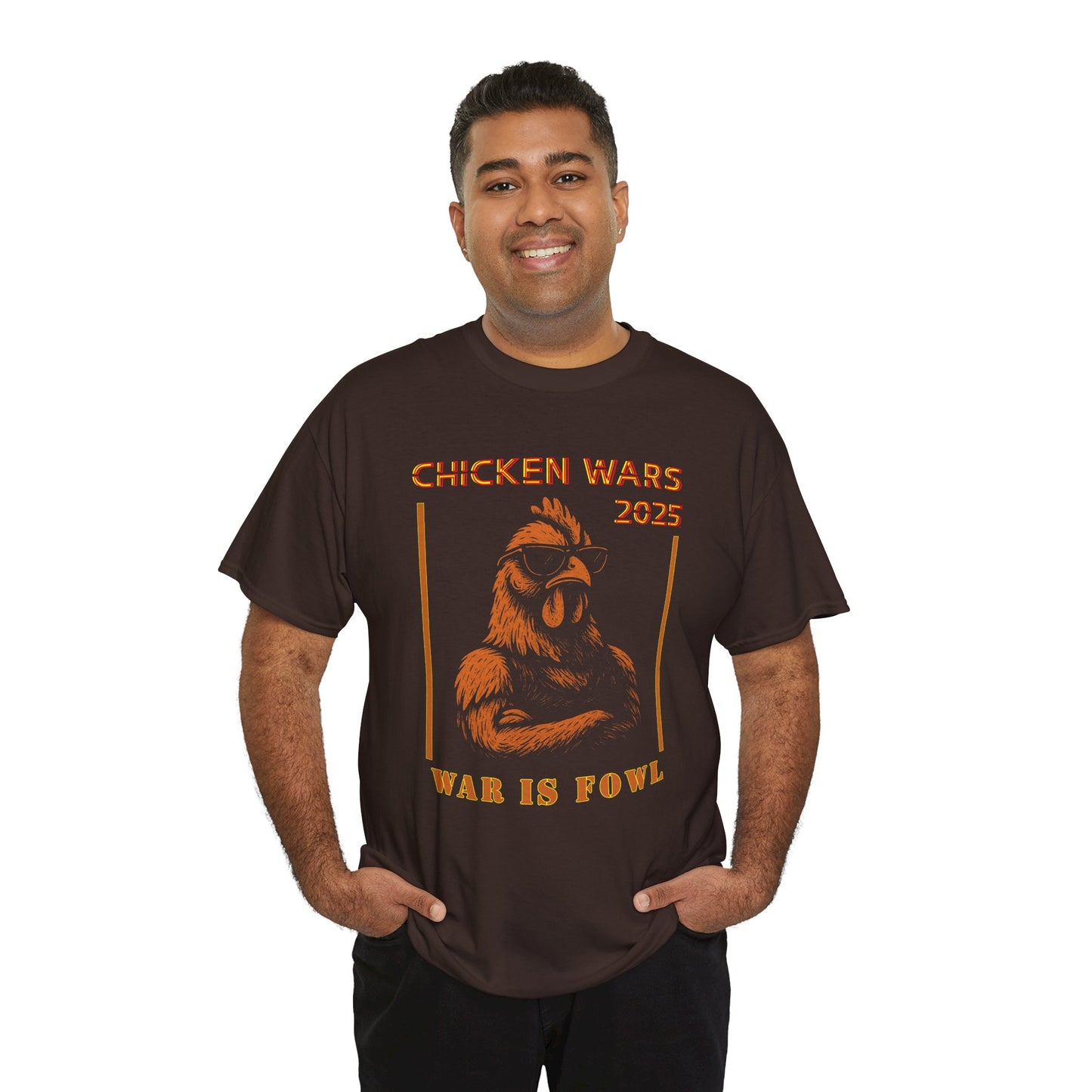 Chicken Wars 2025; Gildan Heavy Cotton Tee [unisex]
