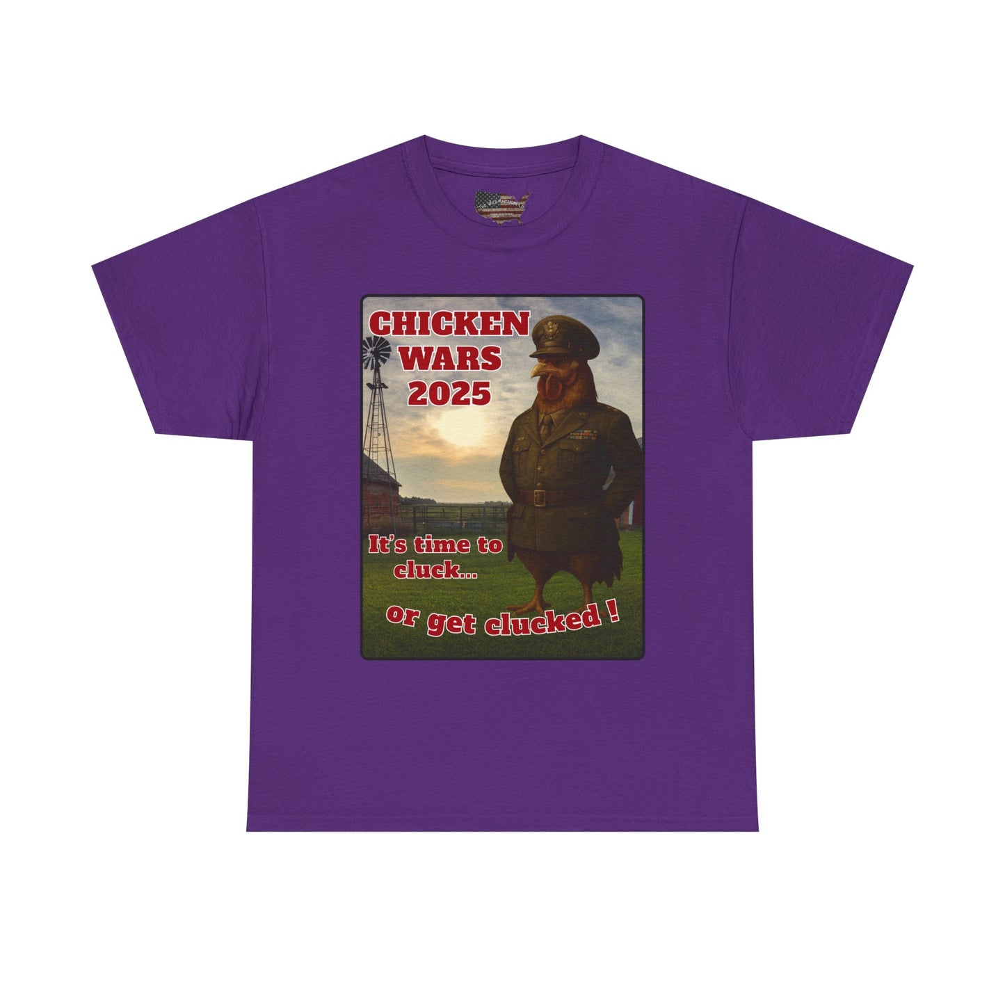 Patton-Chicken / Chicken Wars 2025; Gildan Heavy Cotton [unisex]