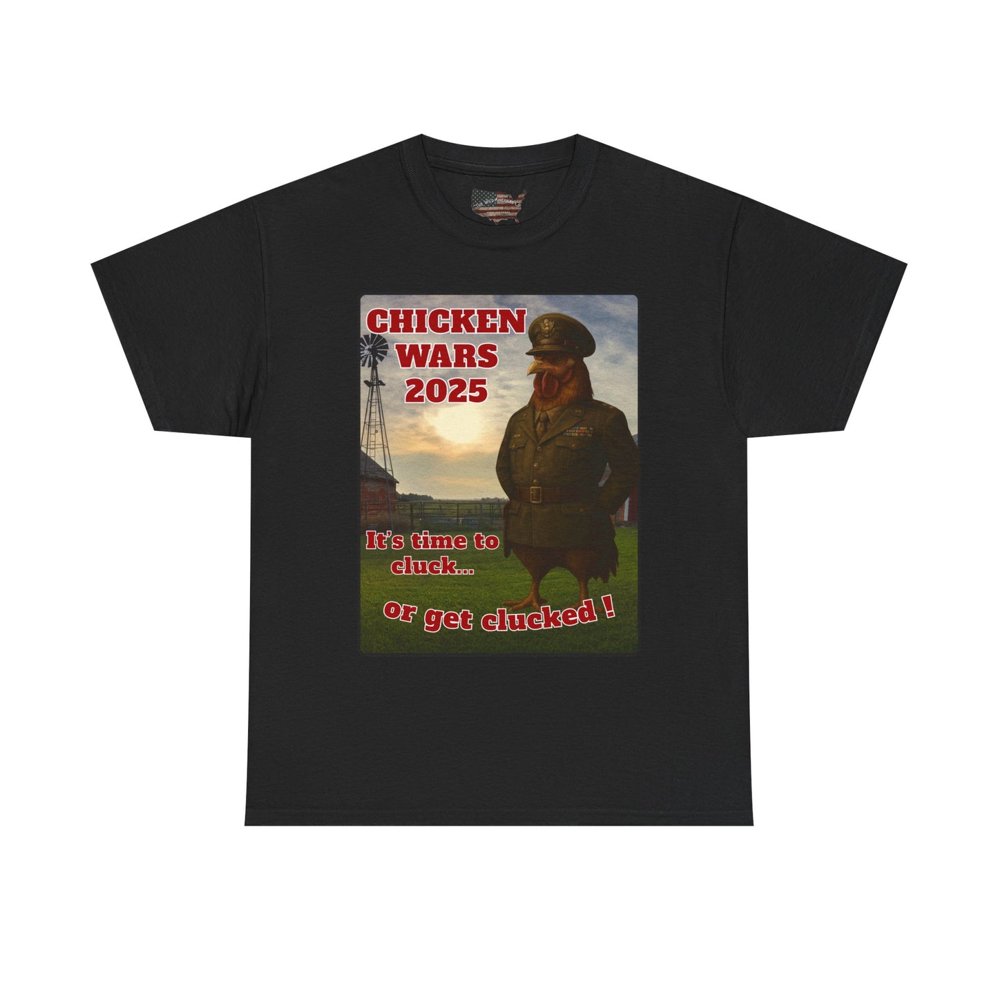 Patton-Chicken / Chicken Wars 2025; Gildan Heavy Cotton [unisex]