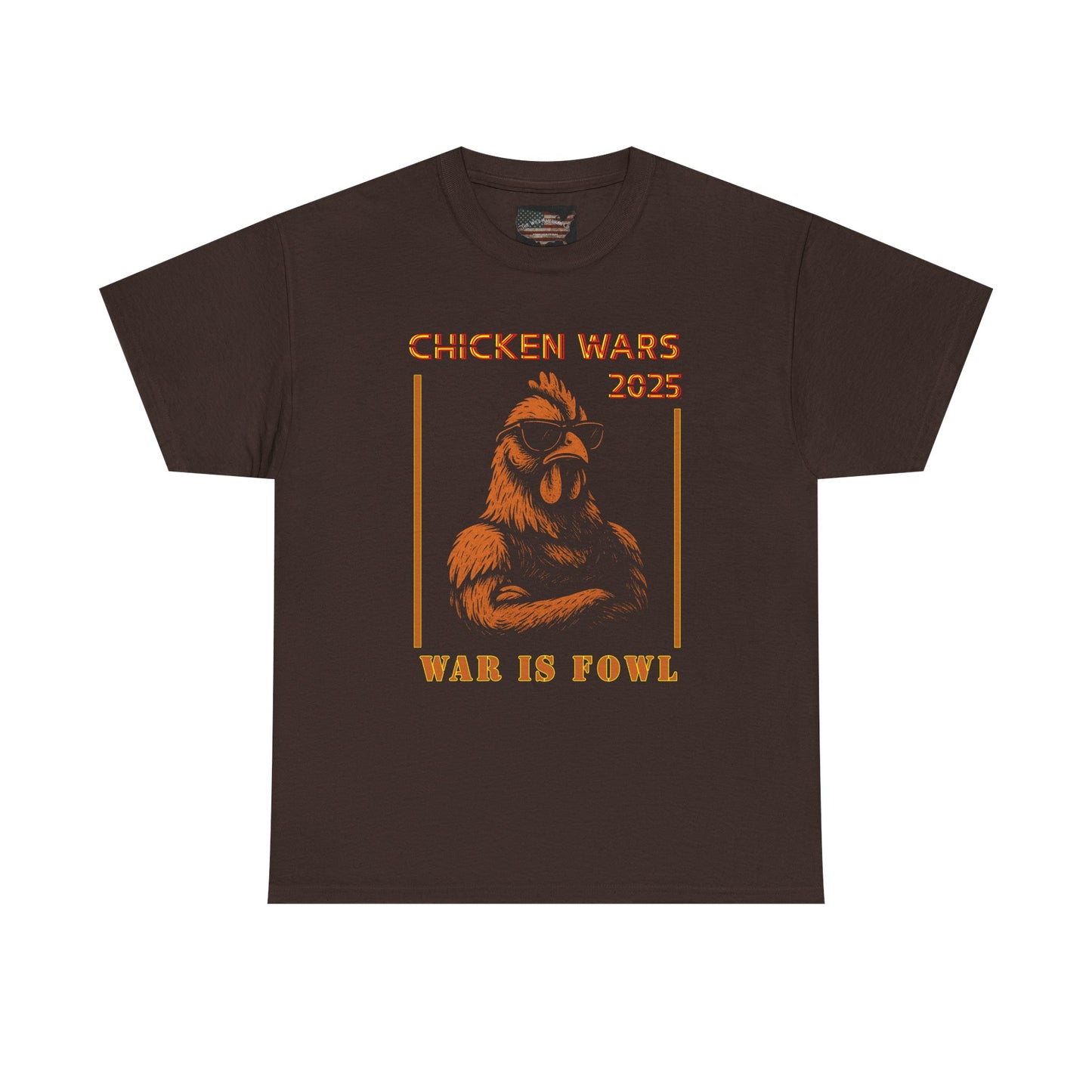 Chicken Wars 2025; Gildan Heavy Cotton Tee [unisex]