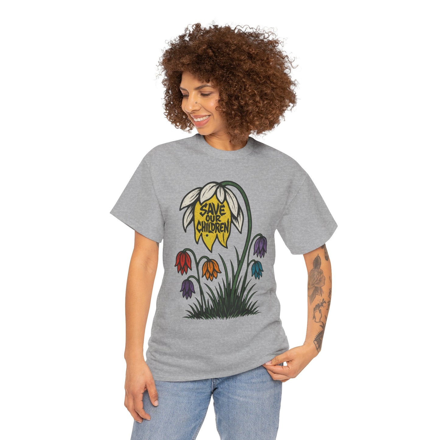 Save Our Ch!ldren Tee; Gildan Heavy Cotton [uni]