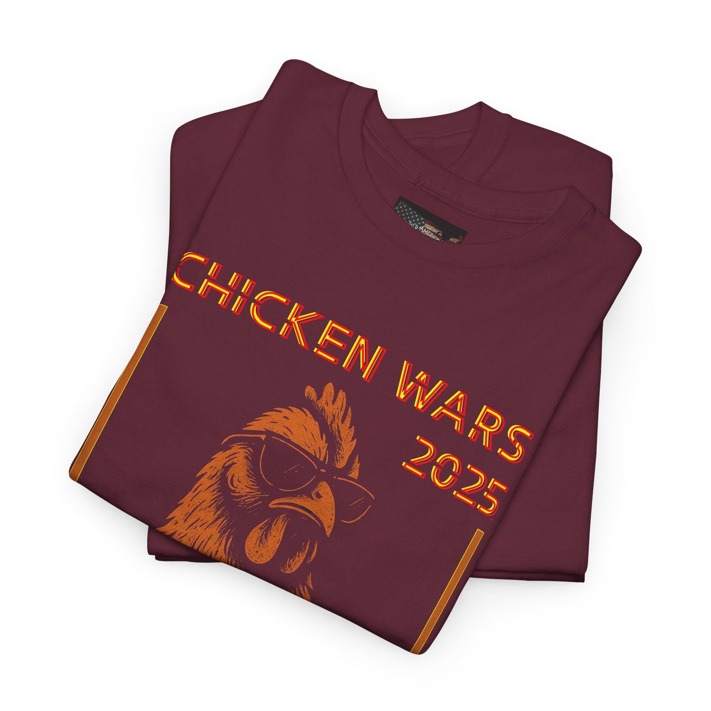 Chicken Wars 2025; Gildan Heavy Cotton Tee [unisex]
