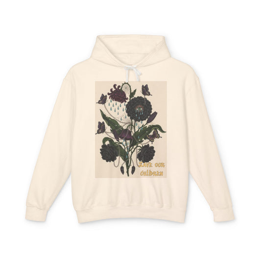 Faithful Flowers IV - SOC Lightweight Hooded Sweatshirt (no kangaroo pocket)