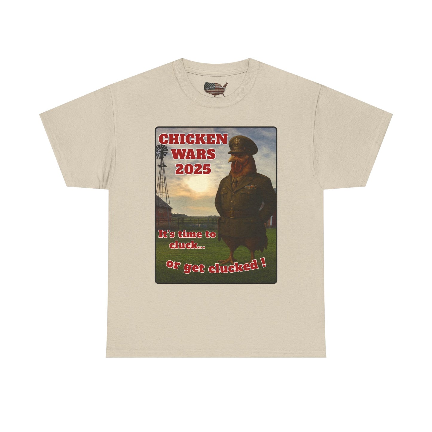 Patton-Chicken / Chicken Wars 2025; Gildan Heavy Cotton [unisex]