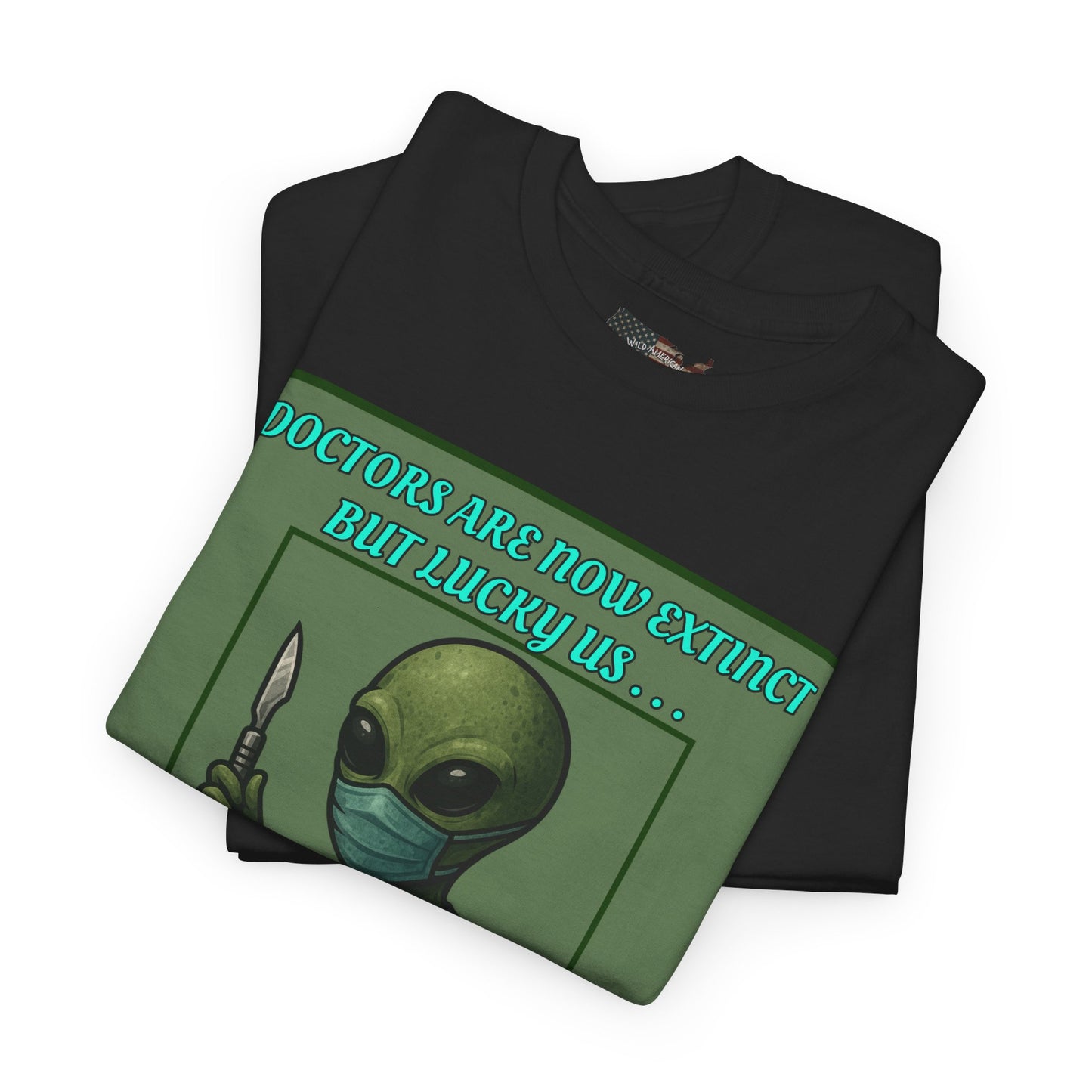 Aliens Against Big Pharma, Gildan Heavy Cotton [unisex]