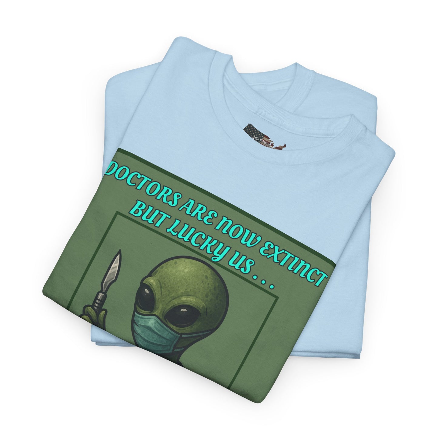 Aliens Against Big Pharma, Gildan Heavy Cotton [unisex]