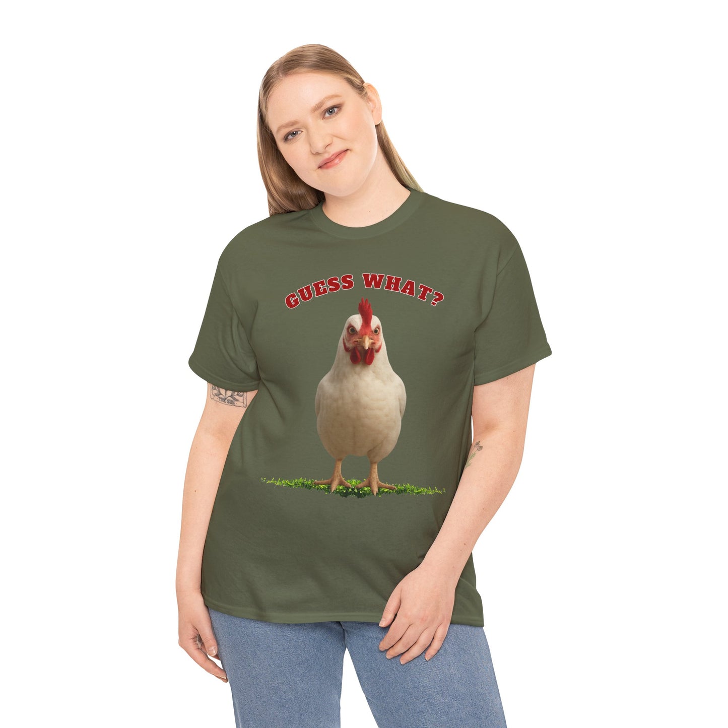Rude Chicken; Gildan Heavy Cotton [unisex]