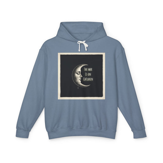Waxing Moon - SOC Lightweight Hooded Sweatshirt (no kangaroo pocket)