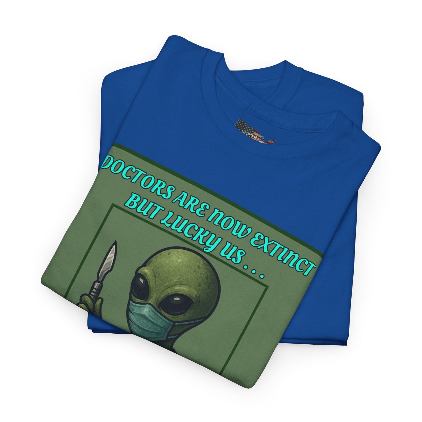 Aliens Against Big Pharma, Gildan Heavy Cotton [unisex]
