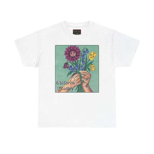 Faithful Flowers V SOC Heavy Cotton Tee