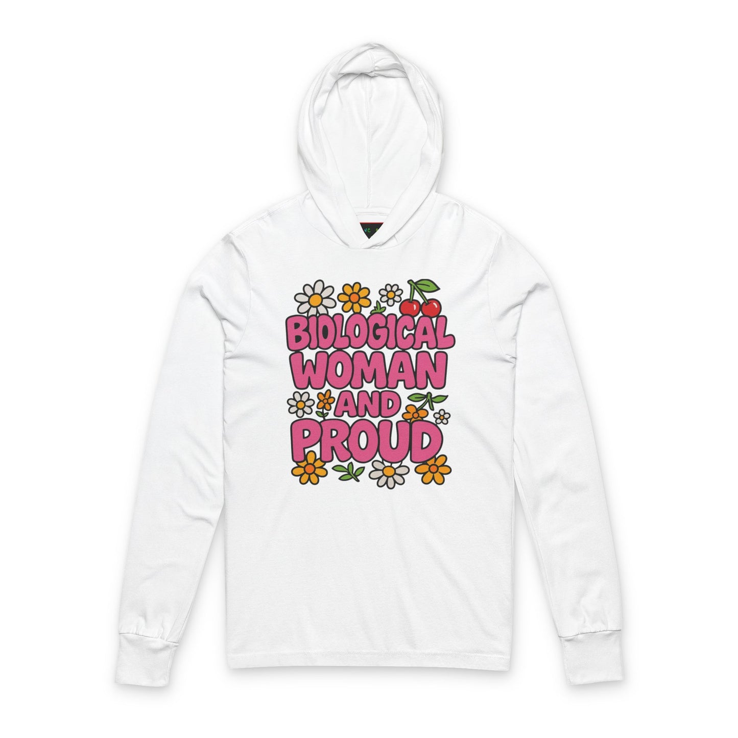 Bio-Woman Pride Hoodie; 100% Cotton Hoodie-Tee