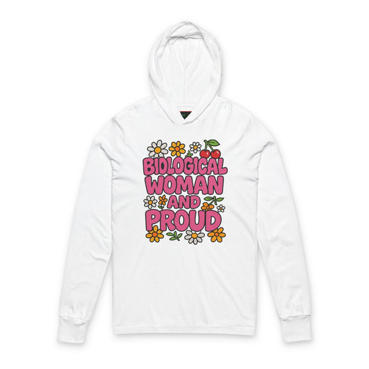 Bio-Woman Pride Hoodie; 100% Cotton Hoodie-Tee