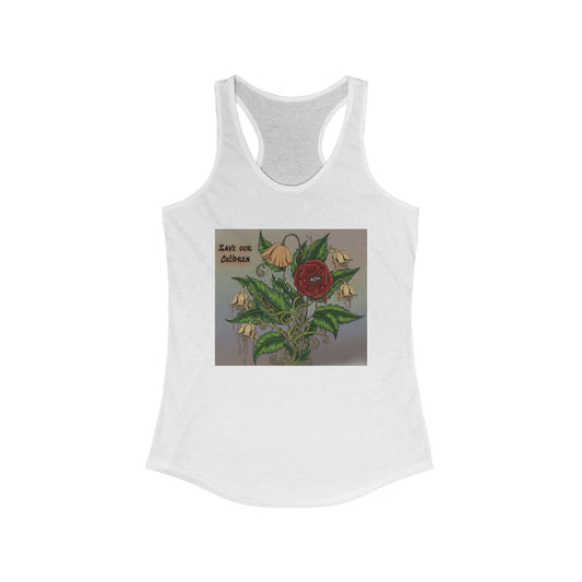 Faithful Flowers - SOC Racerback Tank
