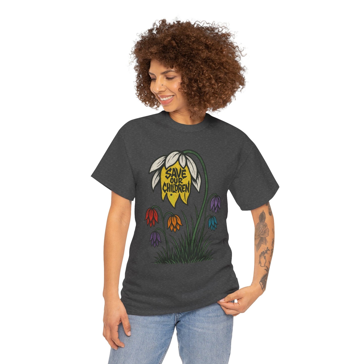 Save Our Ch!ldren Tee; Gildan Heavy Cotton [uni]