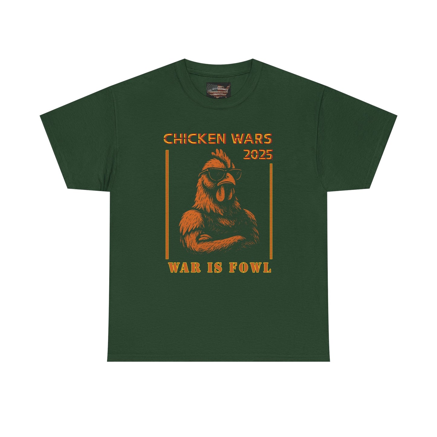 Chicken Wars 2025; Gildan Heavy Cotton Tee [unisex]
