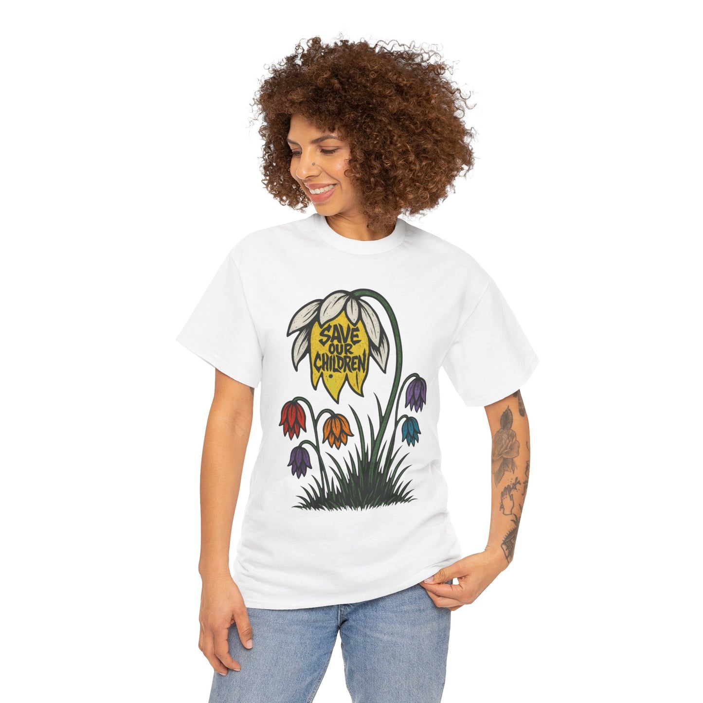 Save Our Ch!ldren Tee; Gildan Heavy Cotton [uni]