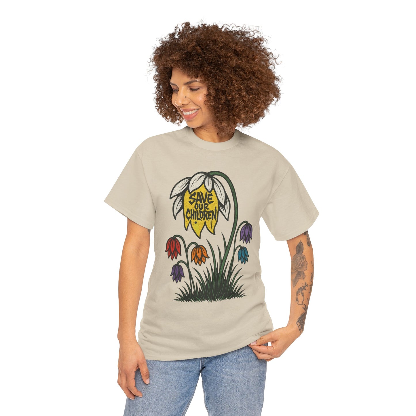 Save Our Ch!ldren Tee; Gildan Heavy Cotton [uni]