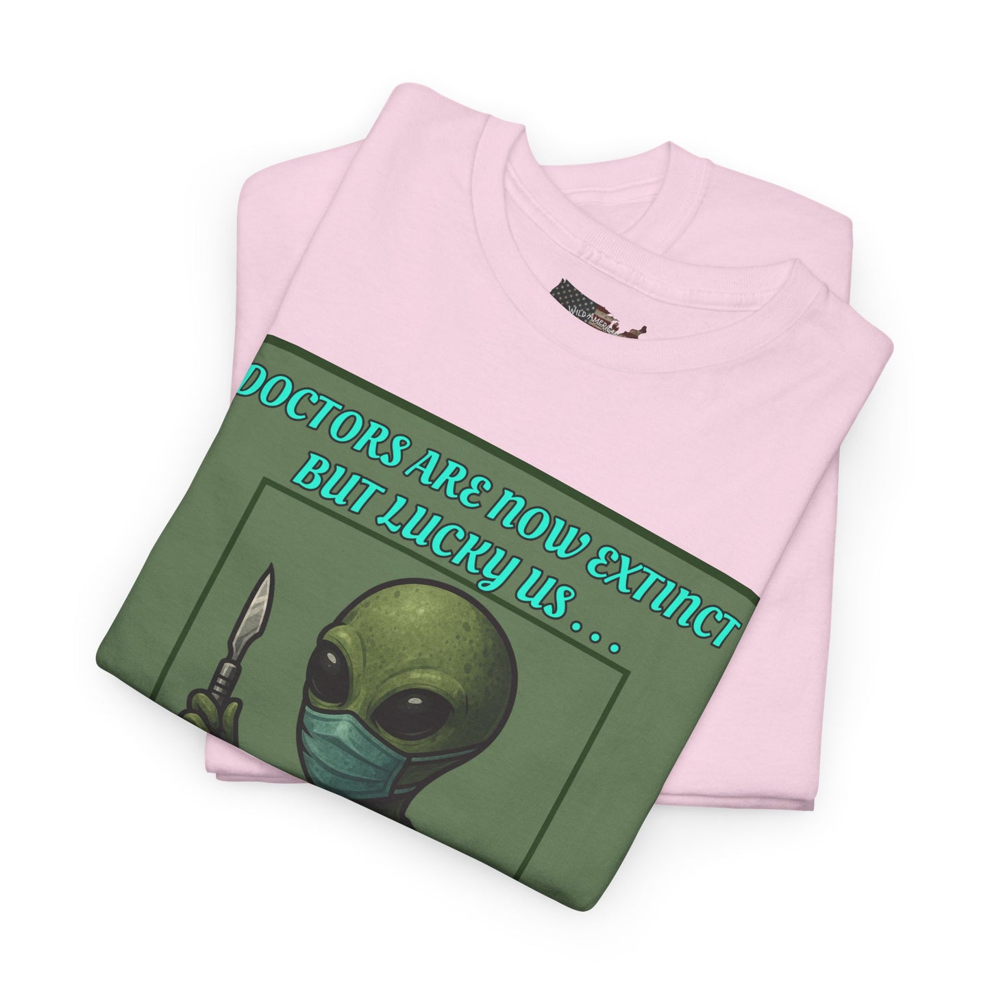 Aliens Against Big Pharma, Gildan Heavy Cotton [unisex]