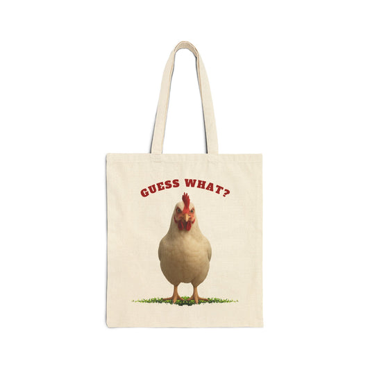 Rude Chicken 100% Cotton Tote Bag