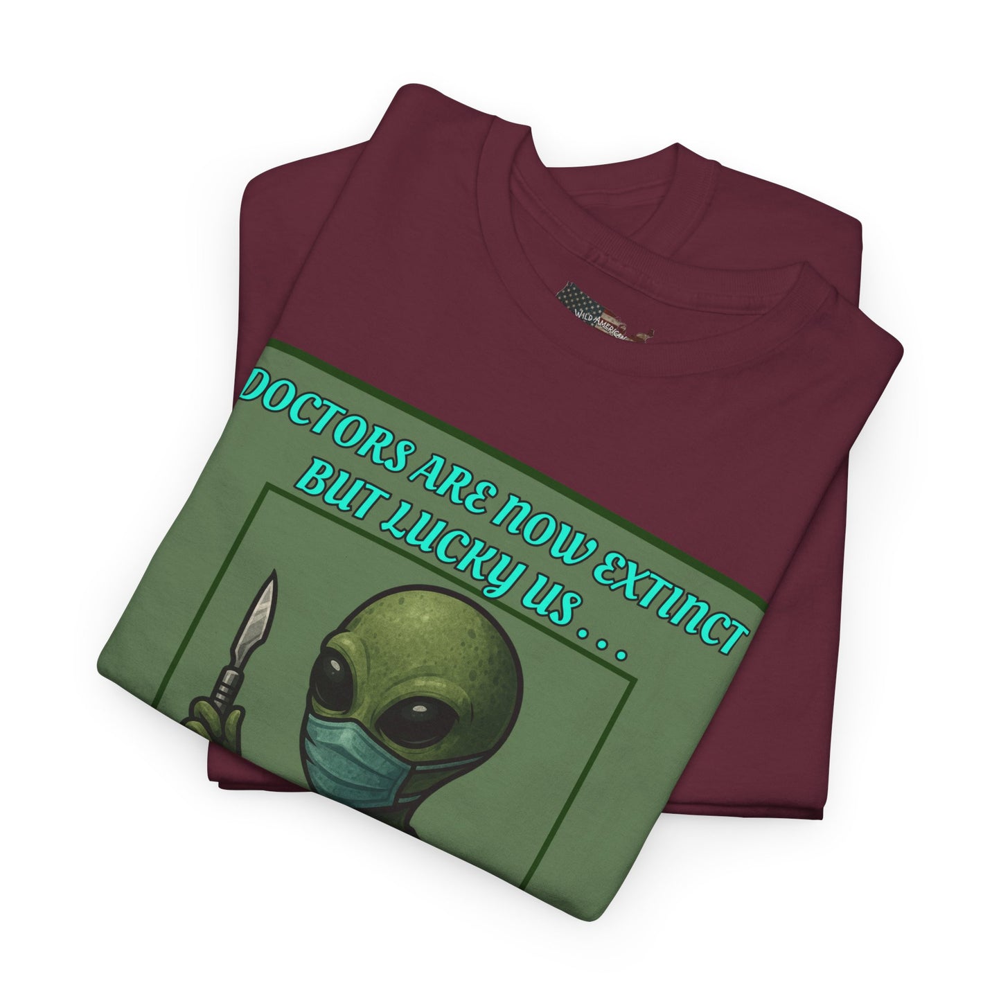 Aliens Against Big Pharma, Gildan Heavy Cotton [unisex]