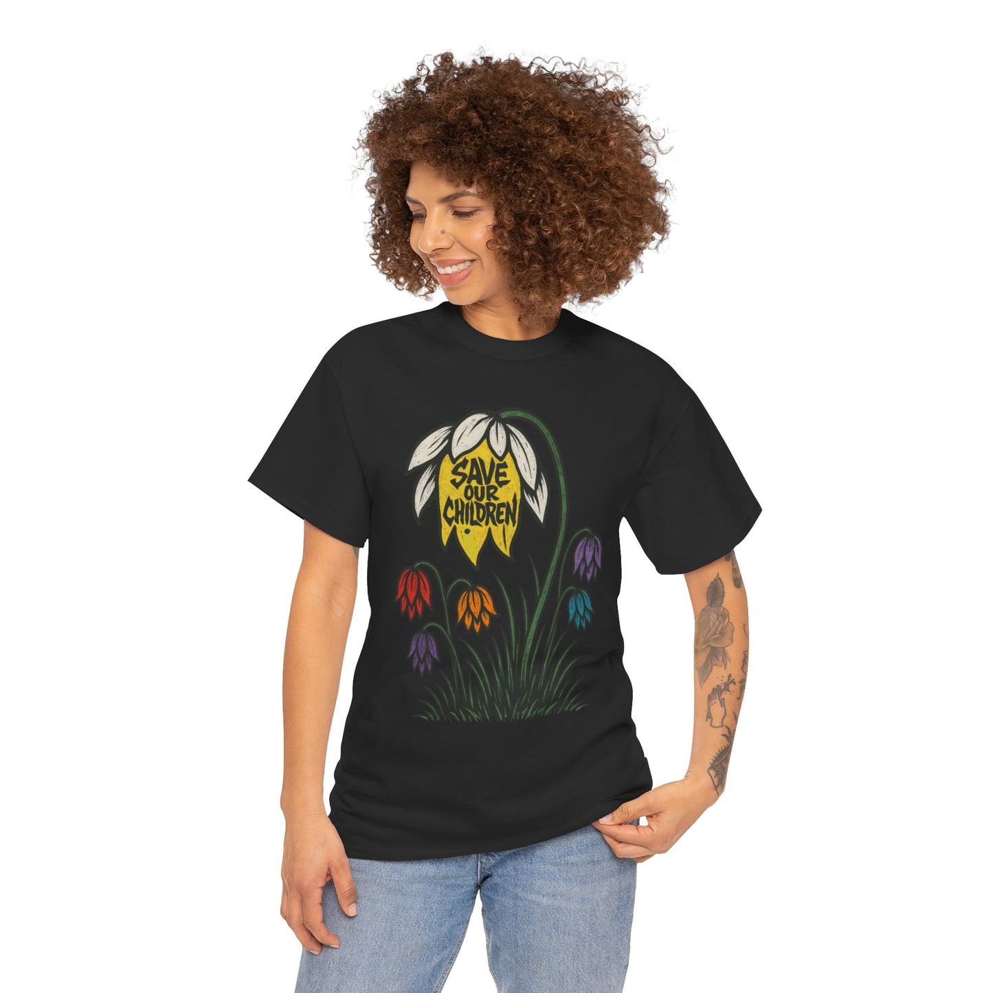 Save Our Ch!ldren Tee; Gildan Heavy Cotton [uni]