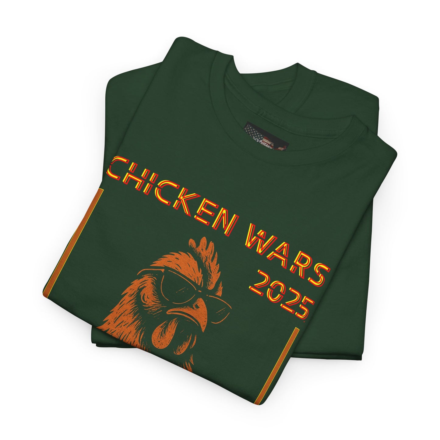 Chicken Wars 2025; Gildan Heavy Cotton Tee [unisex]