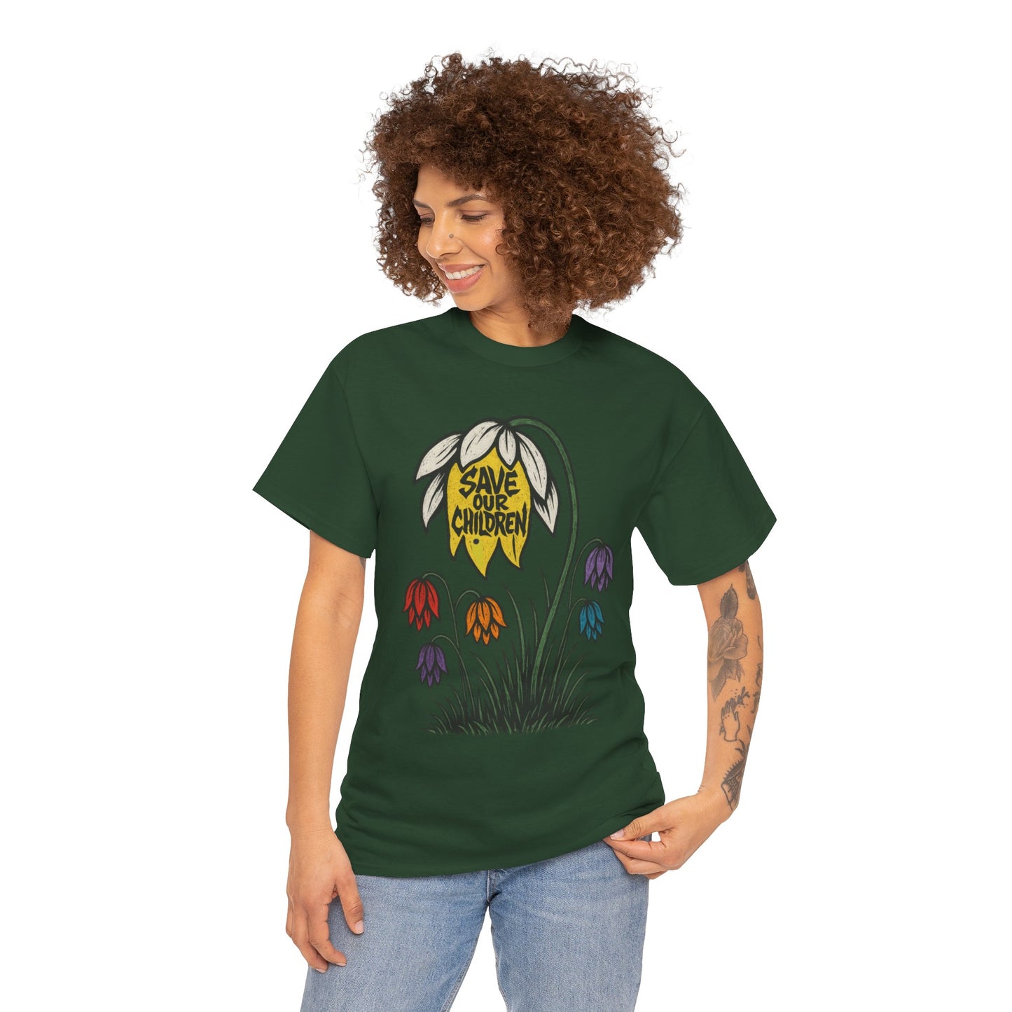 Save Our Ch!ldren Tee; Gildan Heavy Cotton [uni]