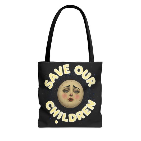 Madam Moon Canvas Tote Bag
